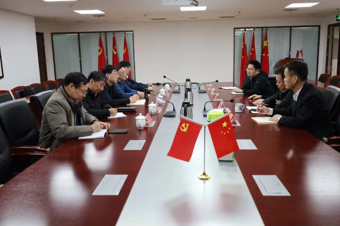 常山集團主要領導與中國紡織建設規(guī)劃院領導進行工作交流